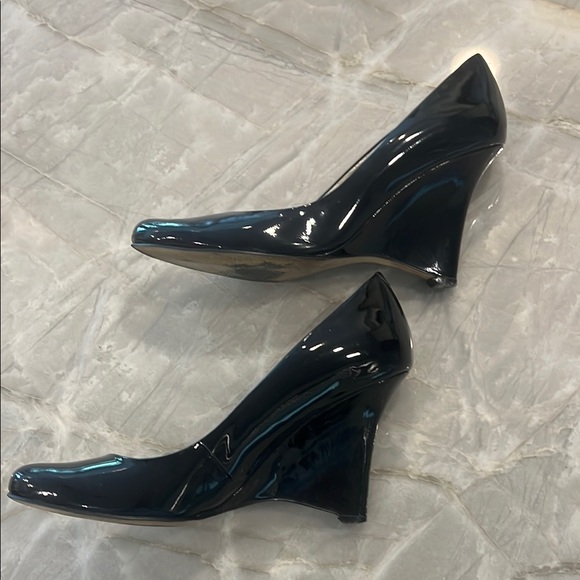 Nine West Black Patent Leather Heels - Picture 3 of 5